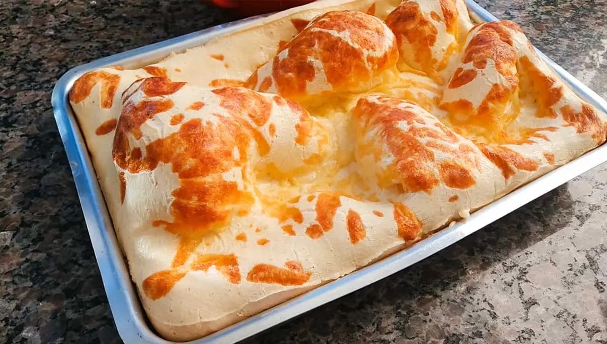 Montanha-russa, o biscoito/pão de queijo viral da internet